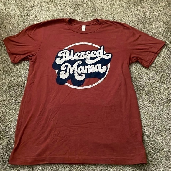 BLESSED Mama T-shirt - Picture 1 of 4
